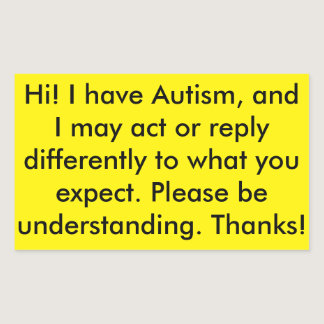 Autism sticker