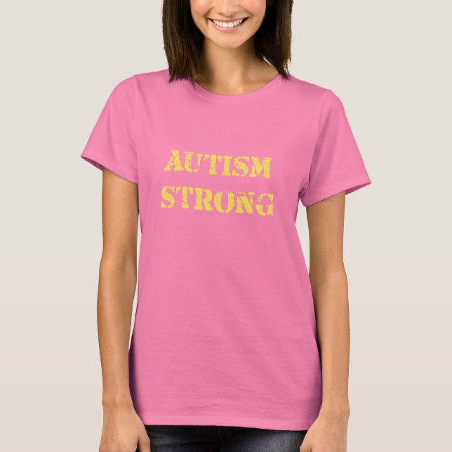 Autism Strong T-Shirt (Front)