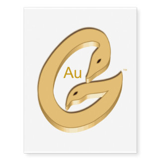 Autism Swan Temporary Tattoo