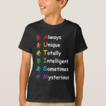 Autism T-shirt at Zazzle
