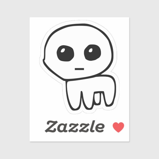 Autism TBH Creature Autism creature Sticker (Sheet)