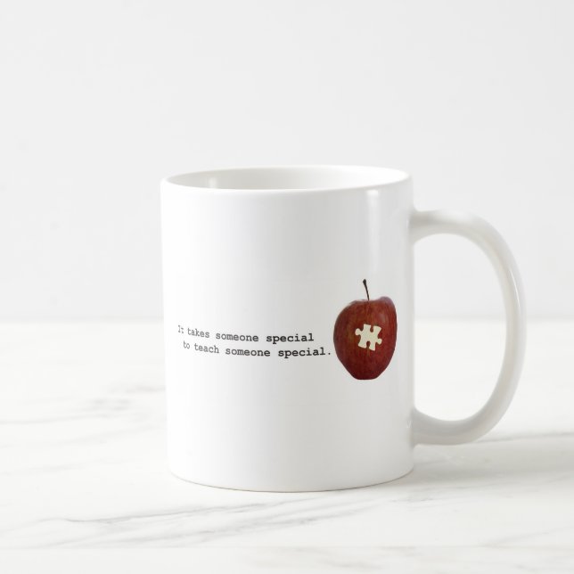 Autism Teacher Coffee Mug (Right)