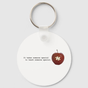 Autism Teacher Keychain