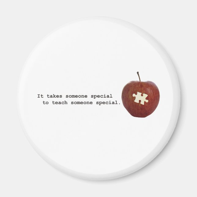 Autism Teacher Magnet (Front)