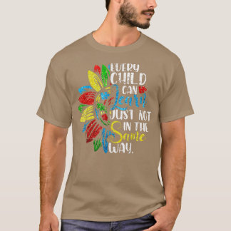 Autism Tee Every Child Can Learn Just Not in the S