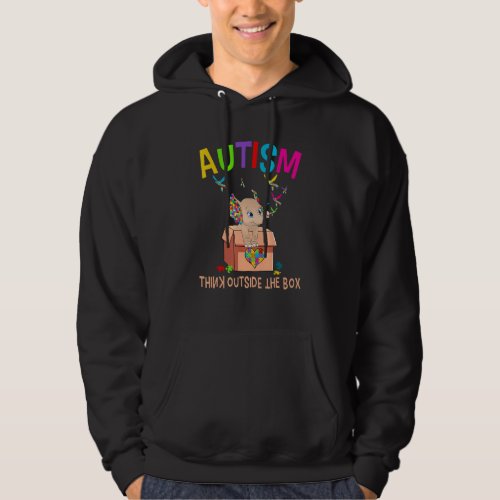 Autism Think Outside The Box Hoodie