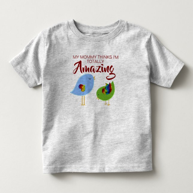 Autism -Toddler Fine Jersey T-Shirt (Front)