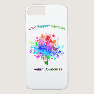 Autism Tree in Spectrum iPhone 8/7 Case