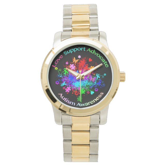 Autism Tree in Spectrum Watch (Front)