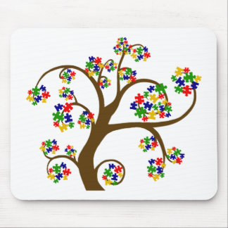 Autism Tree of Life Mouse Pad