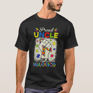 Autism Uncle Of Autism Awareness Warrior Support A T-Shirt