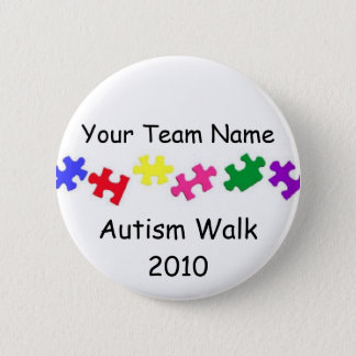Autism Walk 2010 Team Button