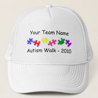 Autism Walk 2010 team trucker hat