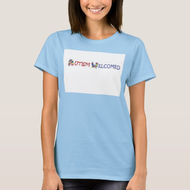 Autism Welcomed Sport Shirt (Front)