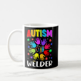 Autism Welder Puzzle Autism Awareness Autistic Sup Coffee Mug