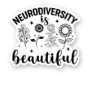 Autism Wildflower, ADHD, Special ed teacher Sticker