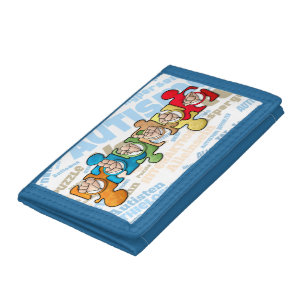 autism with the fingerprints tri-fold wallet