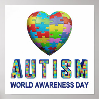 Autism World Awareness Day Poster