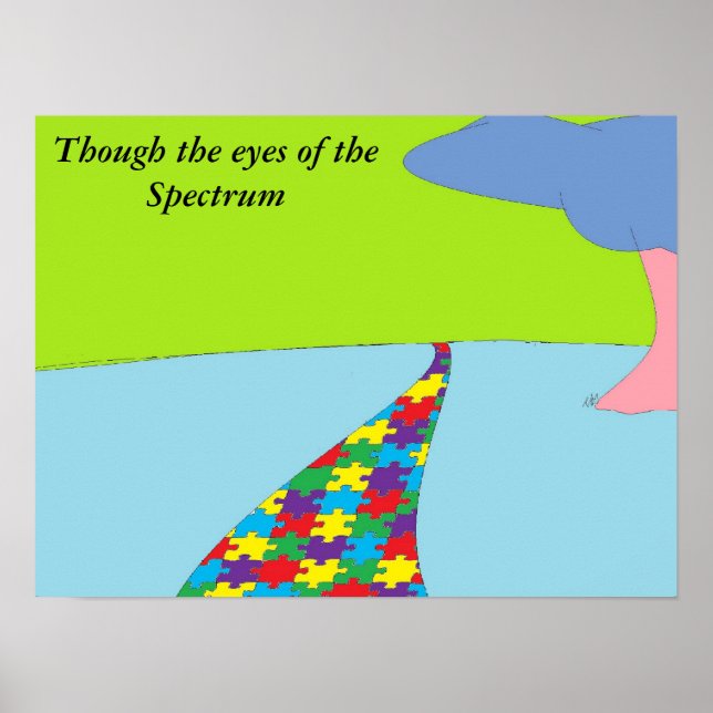 autism world poster (Front)