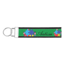 autism wrist key chain. 