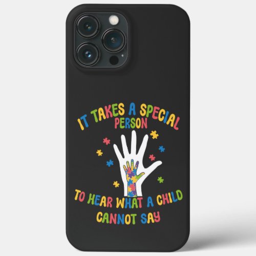 Autisme awareness kindness worlds kid  iPhone 13 pro max case