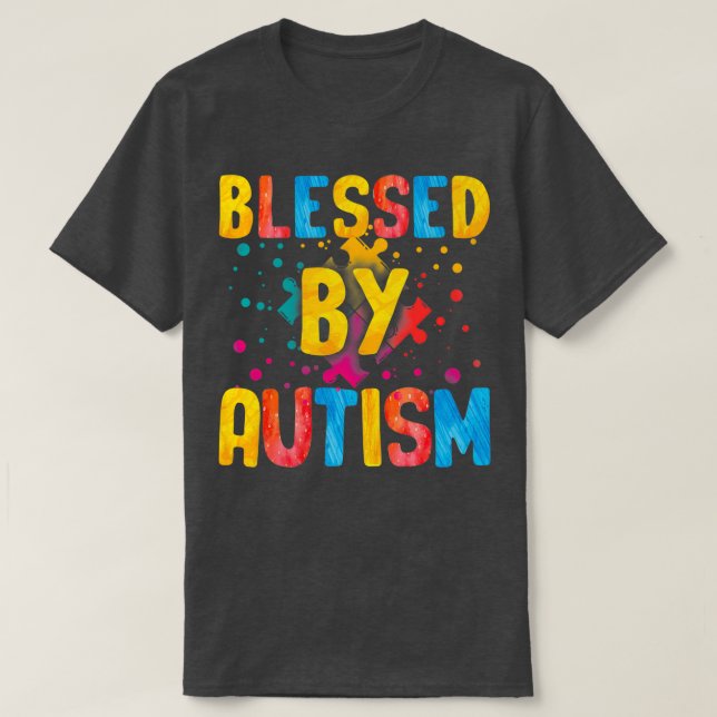 Autist Autism Gift Asperger Children T-Shirt (Design Front)