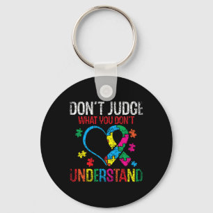 Autist Support Autism 1  Keychain