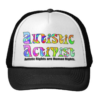 Autistic Activist (Color) Hats