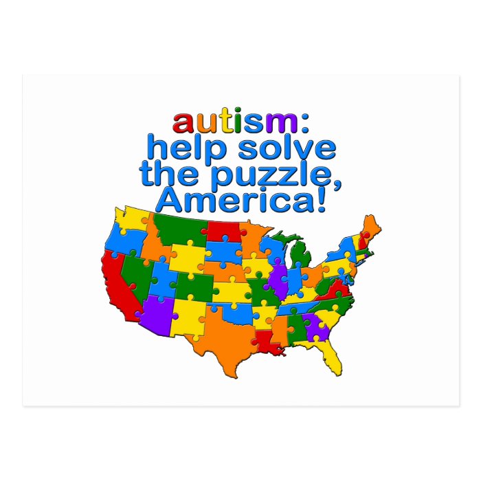 Autistic America Post Cards