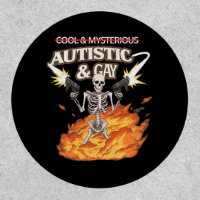 Autistic and Gay Skeleton Funny Autism Awareness