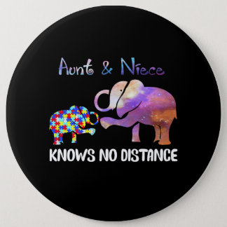 Autistic | Aunt & Nieces Knows No Distance Button