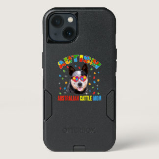 Autistic | Australian Cattle Mom Puzzle Piece iPhone 13 Case