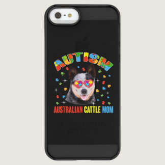 Autistic | Australian Cattle Mom Puzzle Piece Permafrost iPhone SE/5/5s Case