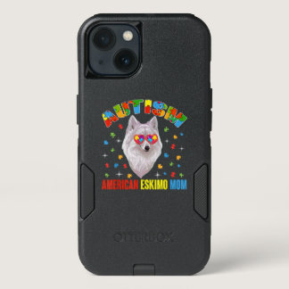 Autistic | Autism American Eskimo Mom Puzzle Piece iPhone 13 Case