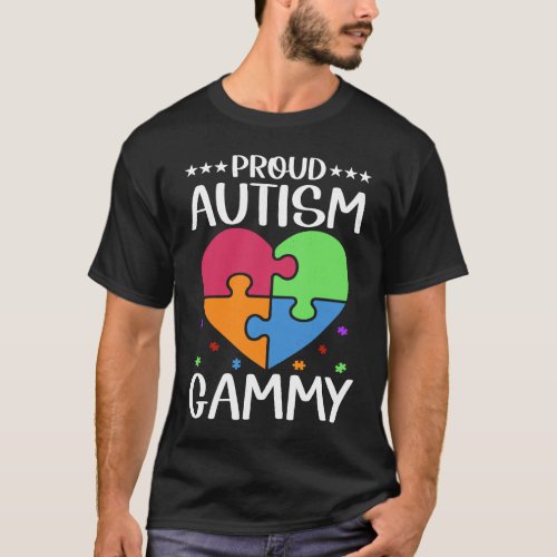 Autistic Autism Awareness Month Cute Proud Autism  T_Shirt