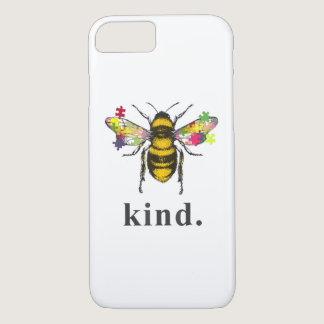 Autistic | Autism Be Kind Beekeeper Puzzle Piece iPhone 8/7 Case