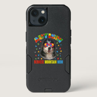 Autistic | Autism Bernese Mountain Dog Mom Puzzle iPhone 13 Case