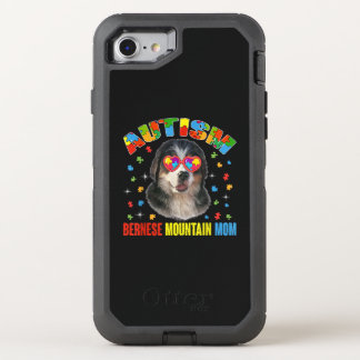 Autistic | Autism Bernese Mountain Dog Mom Puzzle OtterBox Defender iPhone SE/8/7 Case