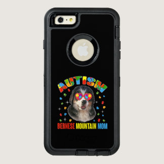 Autistic | Autism Bernese Mountain Dog Mom Puzzle OtterBox Defender iPhone Case