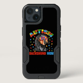 Autistic | Autism Dachshund Dog Mom Puzzle Piece iPhone 13 Case