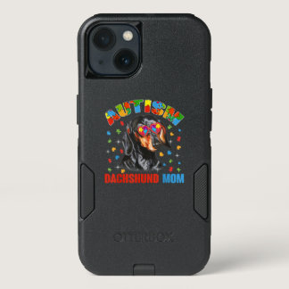 Autistic | Autism Dachshund Dog Mom Puzzle Piece iPhone 13 Case