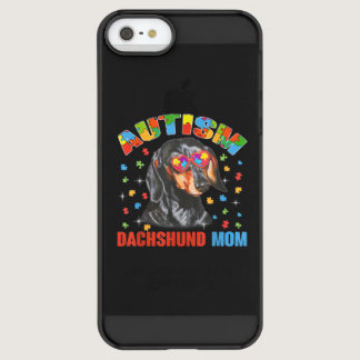 Autistic | Autism Dachshund Dog Mom Puzzle Piece Permafrost iPhone SE/5/5s Case