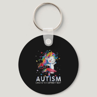 Autistic | Autism Dancing To A Different Beat Keychain