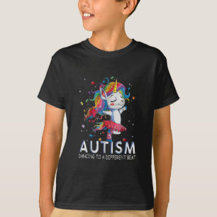 Autistic Autism Dancing To A Different Beat T-Shirt