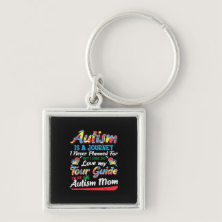 Autistic | Autism Is A Journey I Never Planner Keychain