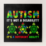 Autistic | Autism It's Not A Disability Jigsaw Puzzle<br><div class="desc">Autistic | Autism It's Not A Disability It's A Different Ability</div>
