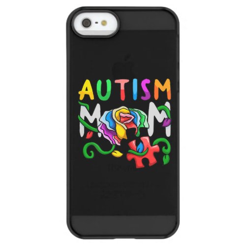 Autistic  Autism Mom Autism Awareness Day Permafrost iPhone SE55s Case