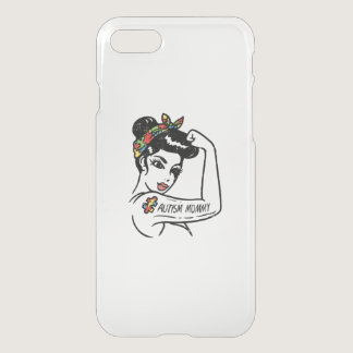 Autistic | Autism Mommy Unbreakable Puzzle Piece iPhone SE/8/7 Case