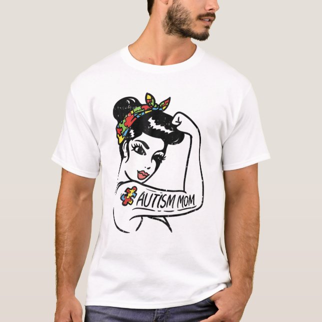 Autistic Awareness Gift Women T-Shirt (Front)