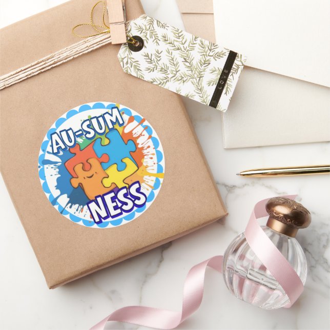 Autistic Awareness stickers (Gifting)
